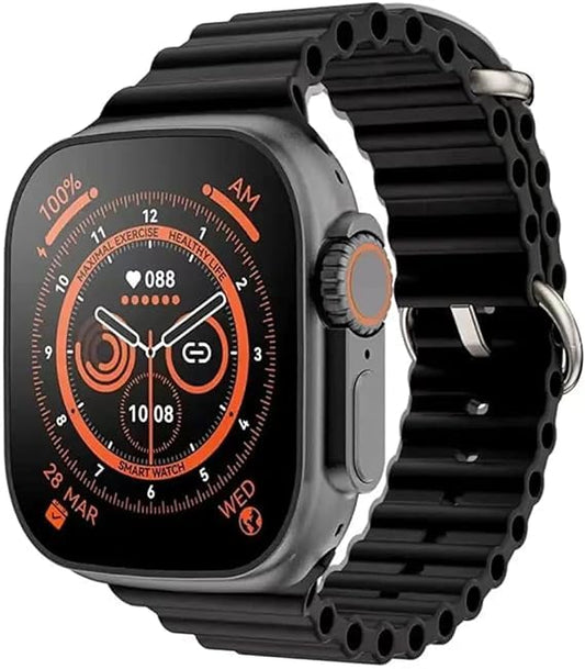 Esteper T-900 Ultra Pro Bluetooth Calling SmartWatch 1.92" Touch Display Health Tracking, Sports Tracking, Multiple Watch Faces, Rotating Crown, Camera & Music Control Calling Watch